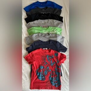 Lot Bundle of 8 Boys Short Sleeve T Shirts 4T/4
